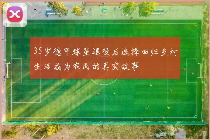 35岁德甲球星退役后选择回归乡村生活成为农民的真实故事